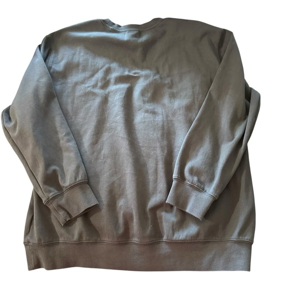 Be Strong Graphic Women's Sweatshirt - Gray - Picture 4 of 6